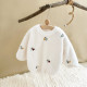 0-18M Lambswool Floral Embroidered Bodysuit  Baby Clothes  