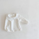 3-24M Baby Girls Doll Collar Long Sleeve Bottoming Shirt  Baby Clothing  