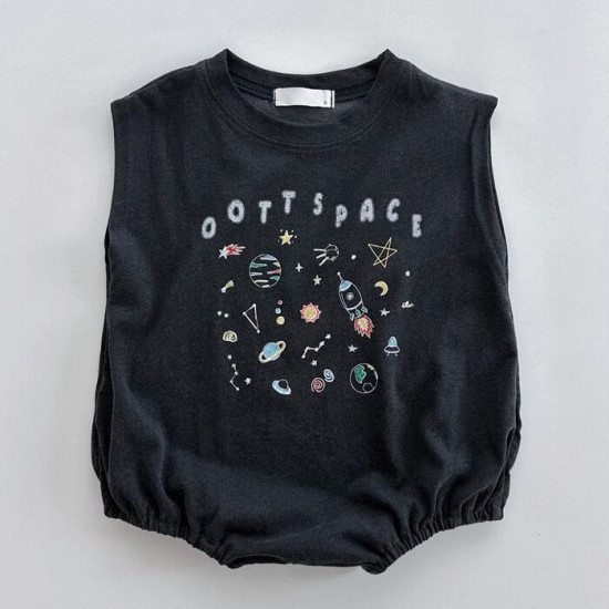 9months-5years Toddler Boy Sets Children's Clothing Suit New Summer Boy Short-Sleeved Printed Cartoon Car Shirt & Solid Color Shorts  