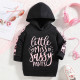 3-24M Baby Girl Letters Leopard Print Long Sleeve Hooded Tops  Baby Clothes Suppliers  