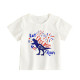 6M-3Y Baby Letter Print Short-Sleeved T-Shirt  Baby Boutique Clothing  