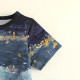 6M-3Y Baby Abstract Painting Round Neck Short Sleeve Tops  Baby Clothes  