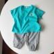 6-24M Rainbow Boy And Girl Baby Loose Cotton Short-Sleeved Tops  Baby Clothes  