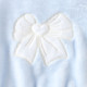 6M-3Y Baby Flannel Long Sleeve Bow Embroidered Crew Neck Sweatshirts  Baby Clothes  