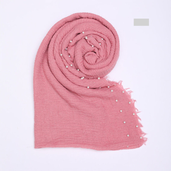 Newborn Cotton Linen Pearl Photography Tassel Wrapped Baby Blankets  