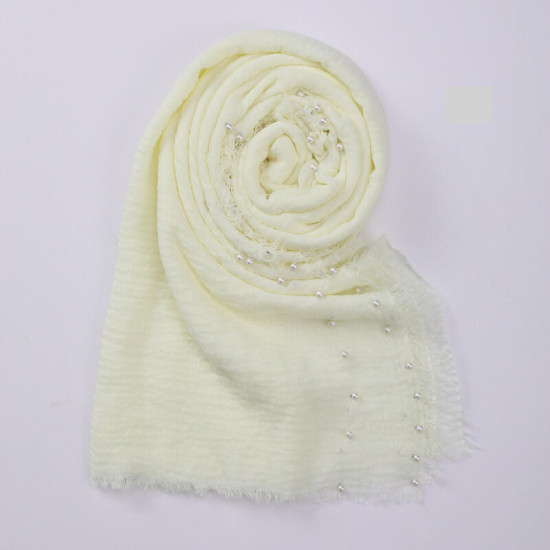 Newborn Cotton Linen Pearl Photography Tassel Wrapped Baby Blankets  