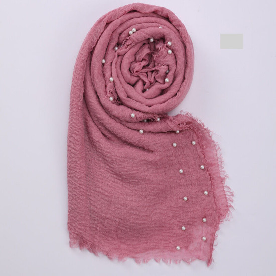 Newborn Cotton Linen Pearl Photography Tassel Wrapped Baby Blankets  