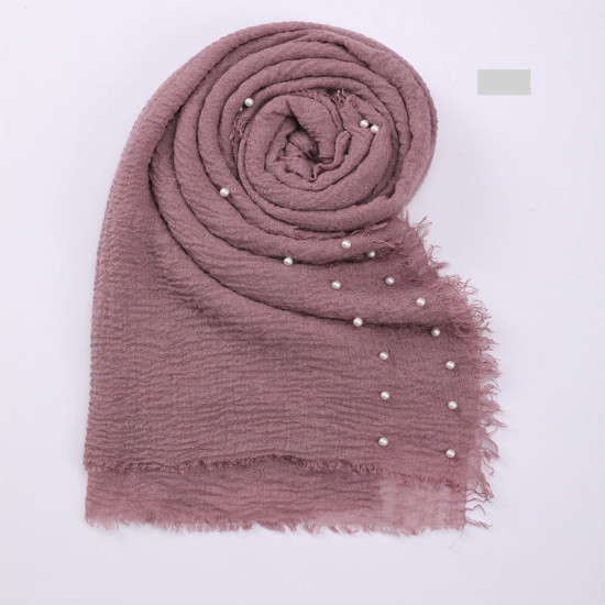 Newborn Cotton Linen Pearl Photography Tassel Wrapped Baby Blankets  