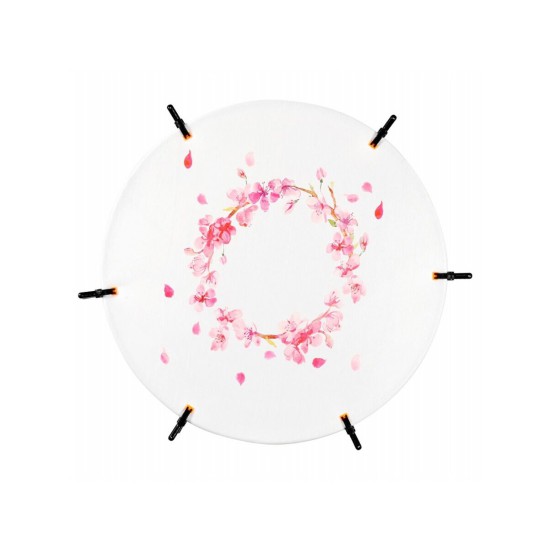 Newborn Flower Rainbow Print Blanket  