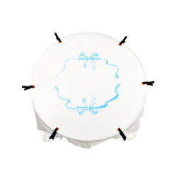 Newborn Flower Rainbow Print Blanket  