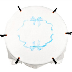 Newborn Flower Rainbow Print Blanket  