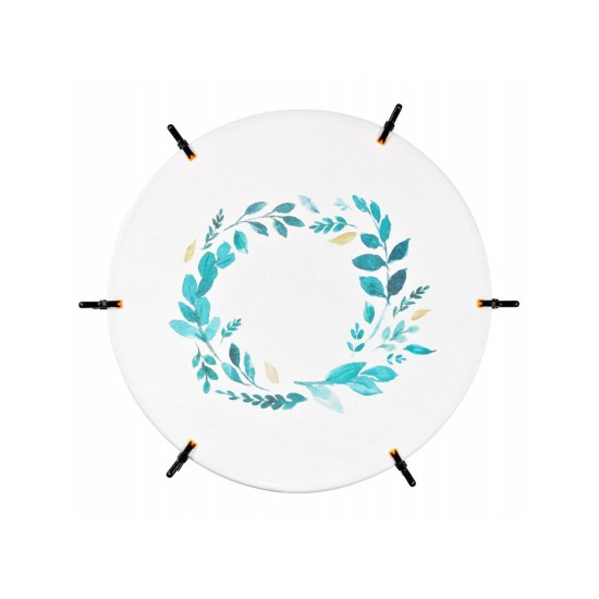 Newborn Flower Rainbow Print Blanket  