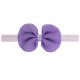 Solid Color Chiffon Bow Baby Headband  