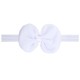 Solid Color Chiffon Bow Baby Headband  