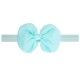 Solid Color Chiffon Bow Baby Headband  
