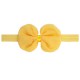 Solid Color Chiffon Bow Baby Headband  