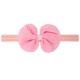 Solid Color Chiffon Bow Baby Headband  
