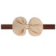 Solid Color Chiffon Bow Baby Headband  