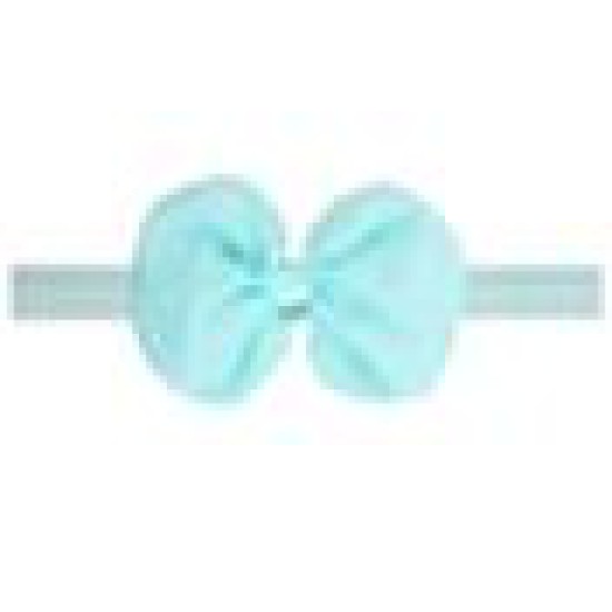 Solid Color Chiffon Bow Baby Headband  