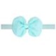 Solid Color Chiffon Bow Baby Headband  