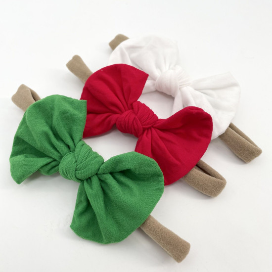 Baby Toddler Bowknot Christmas Headband  