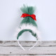 Christmas Santa Cartoon Wig Hair Hoop For Girls  