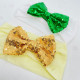 Christmas Sequins Bow Headband For Baby  