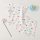 3M-3Y Baby Pajama Sets Cartoon Print Top And Shorts  Baby Clothes Suppliers  