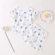 3M-3Y Baby Pajama Sets Cartoon Print Top And Shorts  Baby Clothes Suppliers  
