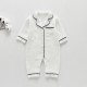 3-18M Baby Pajamas Solid Color Muslin Jumpsuit  Baby Clothing  