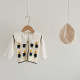 3-24M Baby Girls Flower Sleeveless Knitted Cardigan Sweater  Baby Clothes  