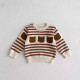 3-24M Baby Knitting Bear Striped Sweater Or Pants  Baby Clothing  