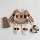3-24M Baby Knitting Bear Striped Sweater Or Pants  Baby Clothing  