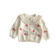3-24M Baby Hand Embroidered Knitted Cardigan  Baby Clothes  