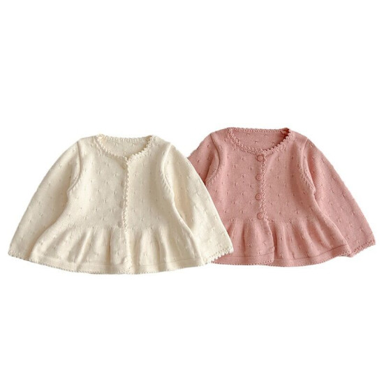 3-24M Baby Girls Knitted Cardigan Sweater  Baby Clothes  