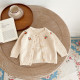 3-24M Infant Knitted Cardigan Hand Embroidered Knitted Sweater  Baby Clothes  