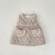 3-24M Baby Girls Thickened Lace Cotton Jacket Or Tank Dress  Baby Clothing  