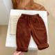 3-24M Baby Dot Print Corduroy Pants  Baby Boutique Clothing  