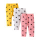 0-18M Baby Girls 3pcs Love Heart Pattern Pants  Baby Clothing  