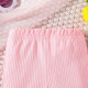 0-18M Baby Girls 3pcs Solid Color Ruffled Flared Pants  Baby Clothing  