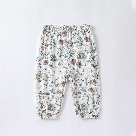 6-24M Baby Girls Floral Animal Print Pants  Baby Clothing  