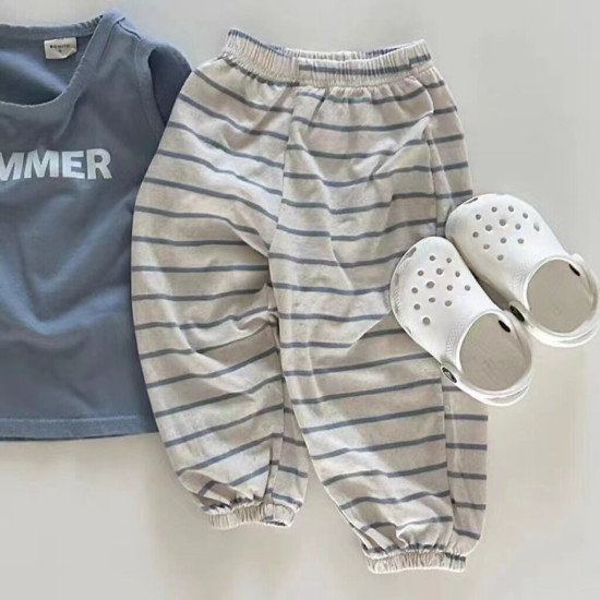 3-18M Baby Girls Striped Pants  Baby Boutique Clothing  