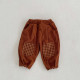 3-24M Baby Corduroy Plaid Trousers  Baby Boutique Clothing  