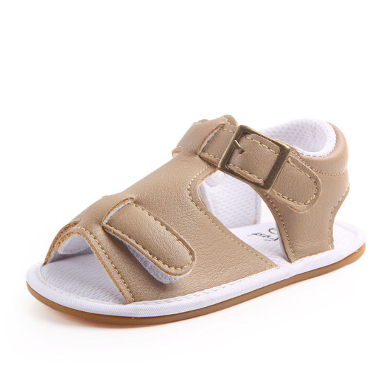 3-18months Baby Unisex Baby Soft Bottom Pre-Walker Shoes Non-Slip Toddler Shoes Rubber Soled Sandals Trendy  Shoes  