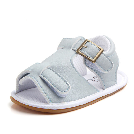 3-18months Baby Unisex Baby Soft Bottom Pre-Walker Shoes Non-Slip Toddler Shoes Rubber Soled Sandals Trendy  Shoes  