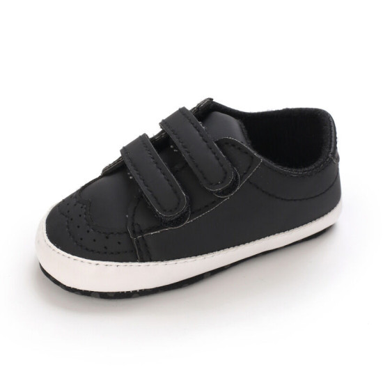 3-18months Artificial PU Soft Bottom Pre-Walker Shoes Baby Walking Shoes For Toddler Girl Boys Trendy  Shoes  