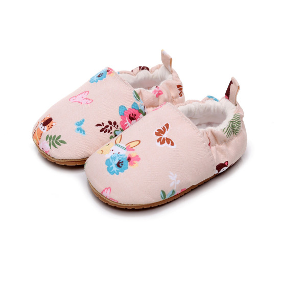 0-18Month Baby Pre-walk Shoes Cartoon Prints  Baby Clothes  