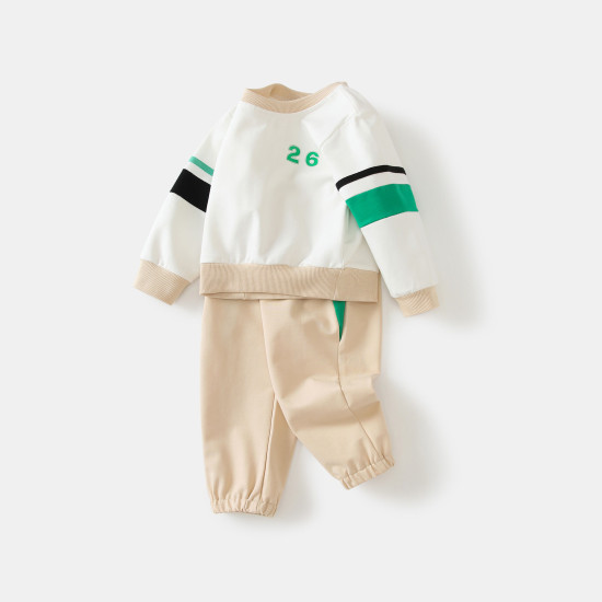 3M-3Y Baby Boys Sets Crew Neck Sweatshirts And Pants  Baby Clothing  