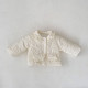 3-24M Baby Girls Ruffled Lapel Winter Cardigan Jacket Coats  Baby Boutique Clothing  