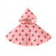 6M-3Y Baby Girls Strawberry Print Hooded Cape  Baby Boutique Clothing  